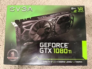 EVGA GeForce GTX 1080 Ti Graphics Card SC2 (11G P4 6593 KR ) 11Gb GDDR5X 1080Ti - Picture 1 of 2