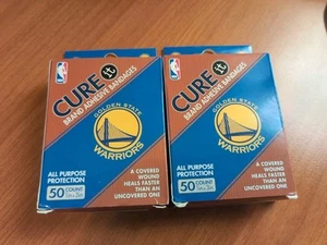 2x Golden State Warriors Cure It Bandages 50ct 1"x3" Official NBA Licensed - Picture 1 of 2