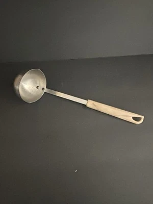 Vintage Tupperware Utensil Stainless Steel Ladle  11 1/2" Marble Swirl Handle - Image 1 of 2
