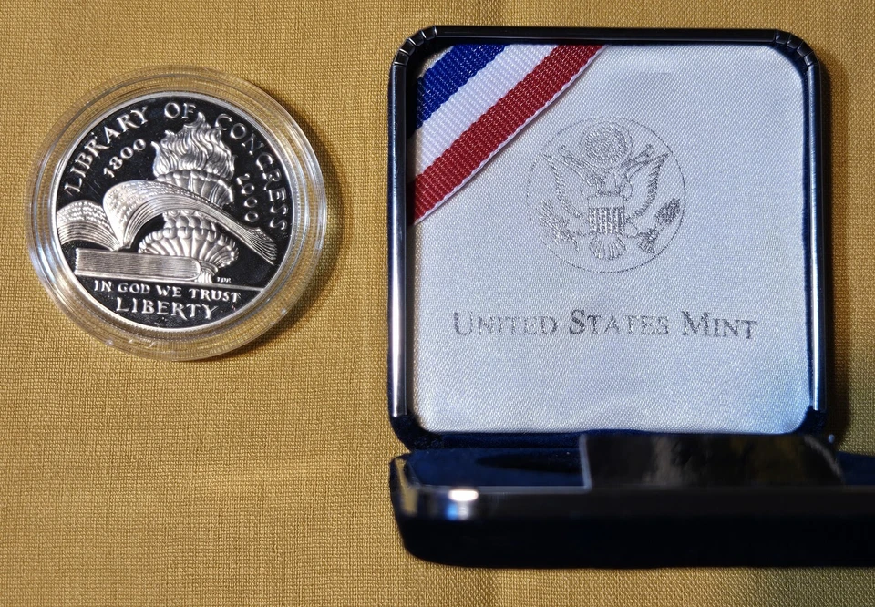 Libary Congress 1800 2000 1 Dollar Proof - Image 1 of 4