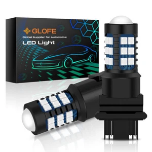 2X GLOFE Azul 3157 3057 3457 LED DRL Conducción Diurna Bombilla 10000K - Imagen 1 de 8