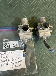 2017 Polaris Indy 550 Snowmobile Carbs carburetor set OEM 265 - Picture 1 of 10