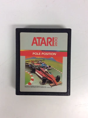 Pole Position (Atari 2600, 1983) Authentic Cartridge Only - Image 1 of 4