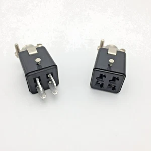 Ampex plug + socket 4 pin prise connector spina + presa ampex AG440 and others - Zdjęcie 1 z 8