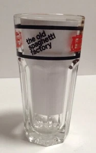 7 Inch Italian Soda Glass The Old Spaghetti Factory Crystal Clear Drinking Glass - Picture 1 of 5