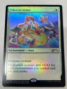 Armadura etérea de lámina de Magic The Gathering APAC promoción conejo 2023 - Imagen 1 de 1