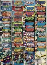 Solo Avengers / Spotlight #1-40 1987 Hawkeye Marvel comics VF+