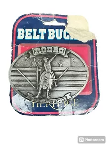 Fibbia cintura Heritage Rodeo Americas #1 Sport tinta unita Bull Riding nuova - Foto 1 di 3