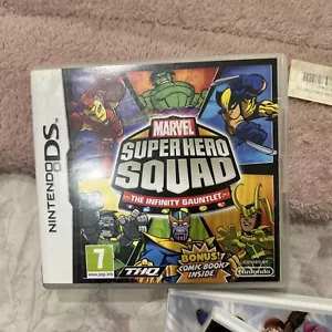 Marvel Super Hero Squad: The Infinity Gauntlet (Nintendo DS Game) - Picture 1 of 3