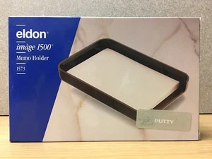Vintage (1989) Eldon Memo Halter mit Memo Papier (Kitt) - NEU IN BOX - Bild 1 von 5