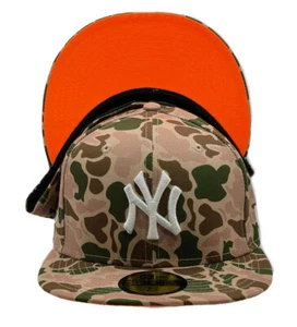 New York Yankees 1996 World Series 59FIFTY New Era Fitted Hat Duck Camo Gr. 7 1/4 - Bild 1 von 8