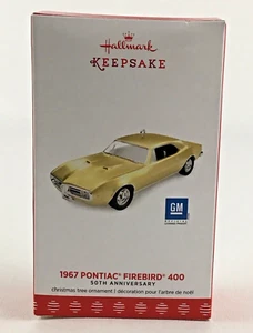 Hallmark Keepsake Christmas Ornament 1967 Pontiac Firebird 400 50th Anniversary - Picture 1 of 6