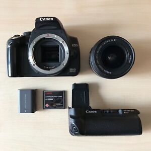 Canon EOS 350D Rebel XT SLR Digital Camera Lens Bundle Accessories - Working