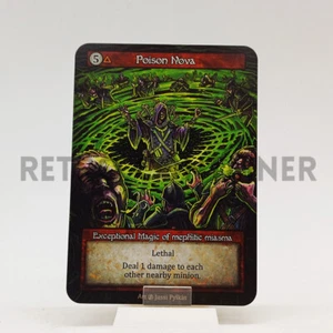 Sorcery Contested Realm SUMMER BETA - POISON NOVA (NF) Exceptional - Picture 1 of 1