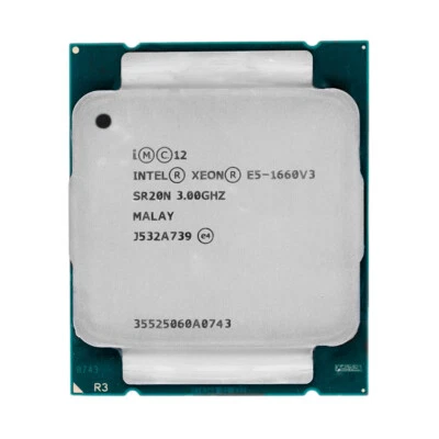 Intel Xeon E5-1660 v3 3GHz LGA2011-3 SR20N - Image 1 of 2