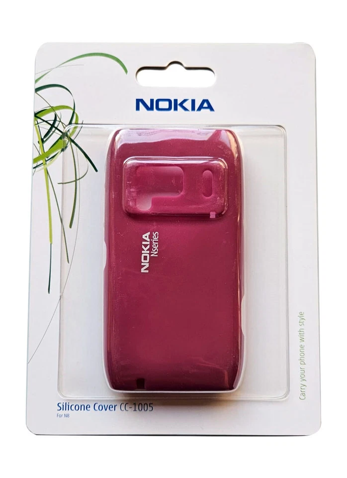 COVER ORIGINALE IN SILICONE NOKIA N8 CC-1005 - Immagine 1 di 1