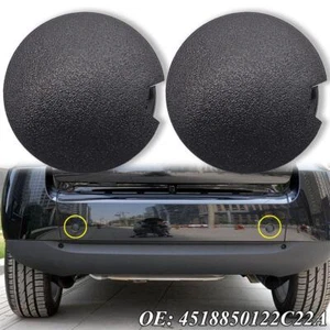 2 uds tapa tapa gancho de remolque ojal de remolque Smart Fortwo W451 Fast D DE - Imagen 1 de 12