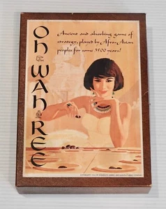 Oh Wah Ree Vintage 1962 3M Bookshelf Board Game Ancient Game Of Strategy - Picture 1 of 3
