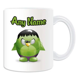 Personalised Gift Penguin Hulk Mug Money Box Cup Movie Hero Marvel Avengers Film - Picture 1 of 20