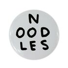 DAVID SHRIGLEY 'N OOD LES' Artist's Collectible Pinback Button Art Badge Pin NIB