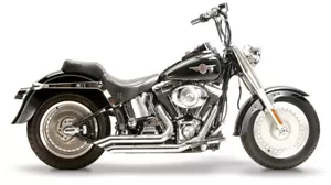 Tubos de escape personalizados Samson 2 1/4" Harley Softail Heritage Fatboy 86-99 Turn Dow - Imagen 1 de 11