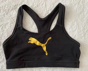 Top Donna PUMA Elasticizzato Nero. IN OTTIME CONDIZIONI.USATO PER SHOOTING FOTO - Foto 1 di 5