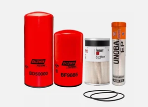 CUMMINS OIL CHANGE KIT BD50000, BF9885, FS19727, FREE GREASE - Picture 1 of 2