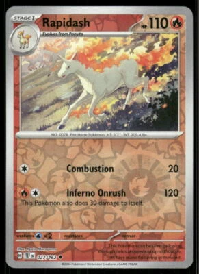 SV05: Temporal Forces #027/162 Rapidash - Image 1 of 2