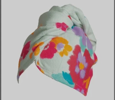 AVON Blurred floral turban multi colour adult (bought two by mistake) - Image 1 of 2