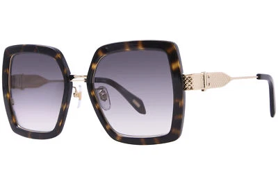 Gafas de sol Just Cavalli SJC041 0798 para mujer doradas/habana forma cuadrada 53 mm Foto 1 de 4