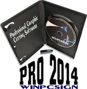 Schilderherstellungssoftware für Vinylschneider Plotter WinPCSIGN PRO 2014 - Bild 1 von 2