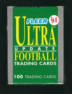 1991 Fleer Ultra Update Football Set 100 Card Factory Sealed - Picture 1 of 1