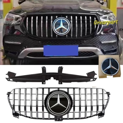 Parrilla delantera estándar GLE para Mercedes Benz W167 GLE350 GLE450 2020-2022 Foto 1 de 4