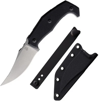 Bastinelli Creations Mood Fixed Knife 3.5" MagnaCut Steel Blade Black G10 Handle - Image 1 of 4