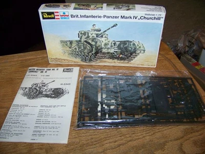 Kit Modelo Revell Brit. Tanque Infantería-Panzer Mark IV Churchill H-2343 1:72 NUEVO Foto 1 de 4