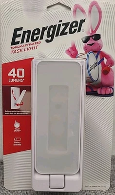 Energizer Swivel Touch Activated Task LED Light White 40 Lumens Full Tilt NEW - Image 1 of 2