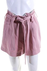 3.1 Phillip Lim Womens Pink Pink High Waisted Structured Shorts Size 2 12374995 - Picture 1 of 5
