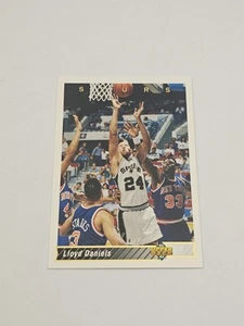 1992-93 Upper Deck #86 Lloyd Daniels RC San Antonio Spurs - Picture 1 of 2