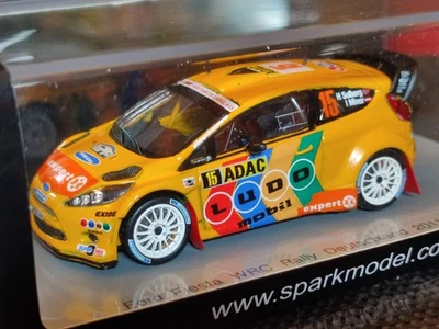 1x Spark Models FORD FIESTA Wrc H. Solberg  Rally DEUTSCHLAND 2011 - 1:43 RARE - Immagine 1 di 4