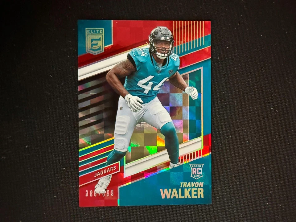 Travon Walker 2022 Elite Red Rookie RC 388/399 Jacksonville Jaguars D47 - Image 1 of 1