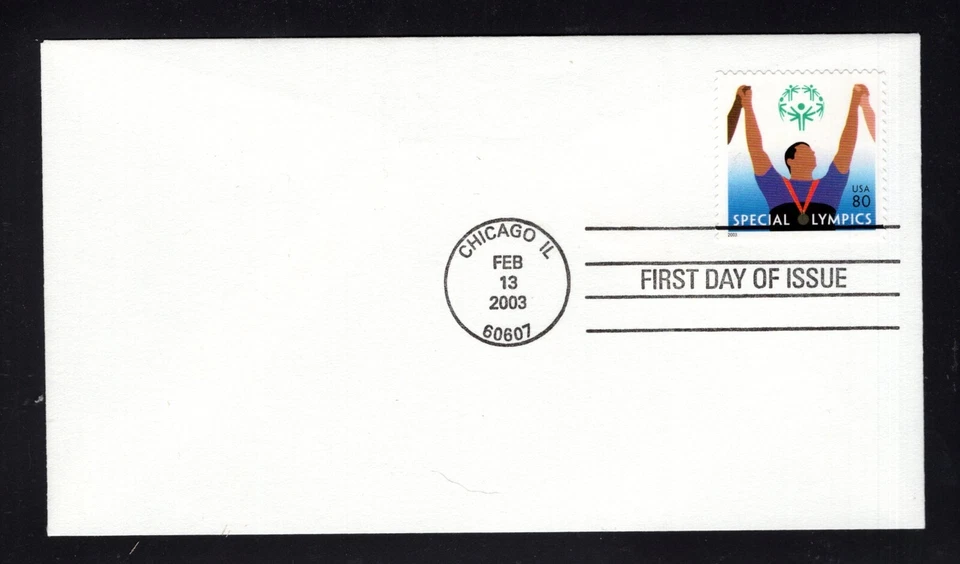 Scott 3771 - Special Olympics. First Day Of Issue.    #02 3771fdi - Image 1 of 1