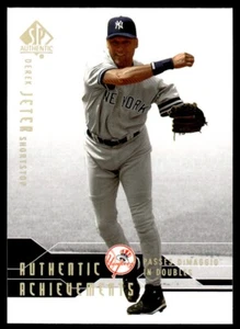 2008 SP Authentic Achievements Derek Jeter New York Yankees #AA-1 R96 - Picture 1 of 2