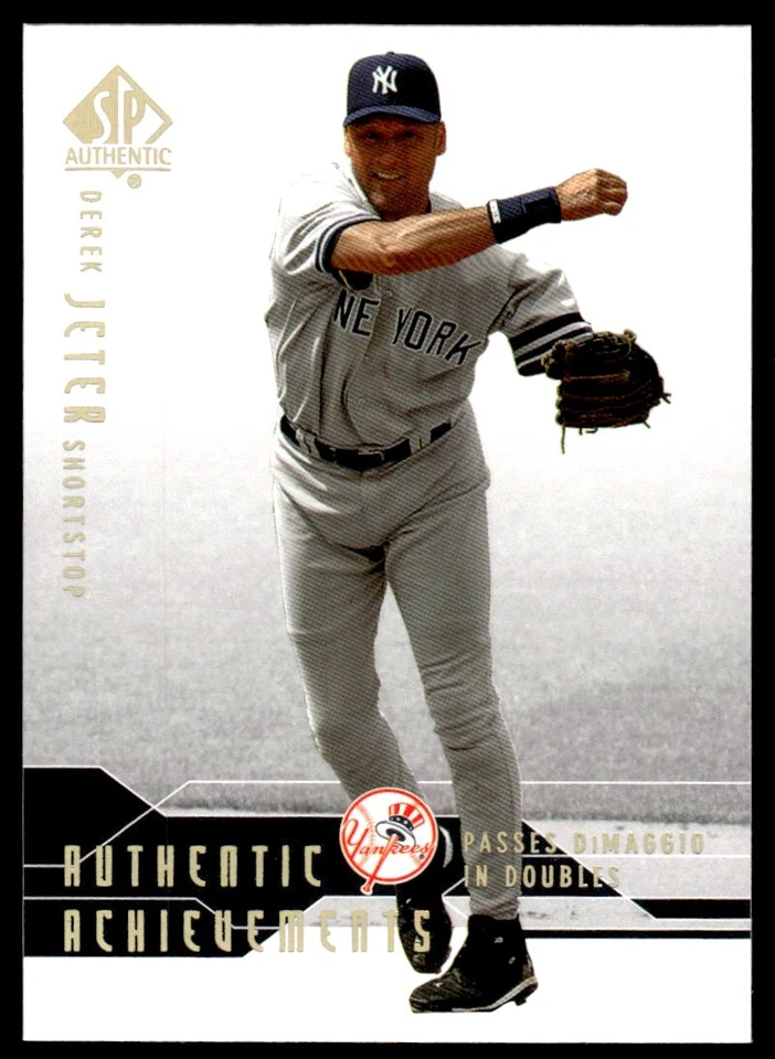 2008 SP Authentic Achievements Derek Jeter New York Yankees #AA-1 R96 - Image 1 of 2