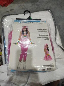Cheer Bear 2pc. Costume Care Bears Juniors MEDIUM 5-7 NEW! - Picture 1 of 7