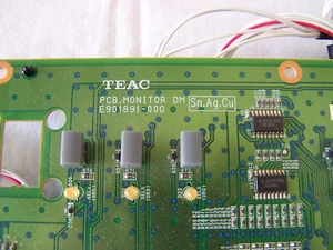 TASCAM DM4800 Monitor PCB (E901891-00G) w/Pot. Also includes Switch Caps. - Picture 1 of 3