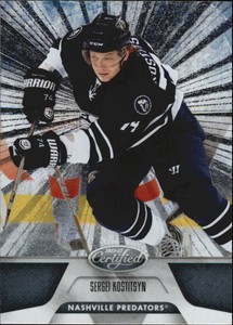 2011-12 (PREDATORS) Certified Totally Silver #85 Sergei Kostitsyn