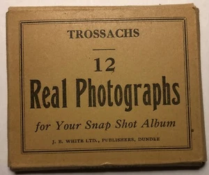Trossachs 12 Real Photographs East of Ben Lamond Scotland Souvenir Pack - Picture 1 of 4