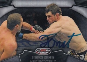 Forrest Griffin Signed 2012 Topps Finest UFC Card #71 Autograph 59 62 76 86 148 - Picture 1 of 24