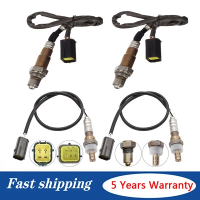 Sensor de oxígeno 4 piezas aguas arriba + aguas abajo para Infiniti QX56 M56 2011 2012 2013 5,6 L Foto 1 de 4