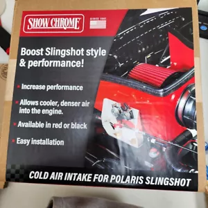 POLARIS SLINGSHOT PERFORMANCE COLD AIR INTAKE BOX AND FILTER BLACK 44-109ALL - Picture 1 of 10